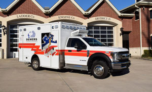 ambulancia con cuerpo modular independiente