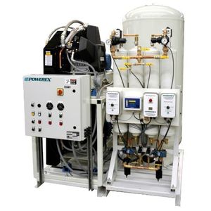 sistema de compresión de aire médico 1