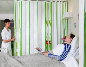 biombo médico de pared 1