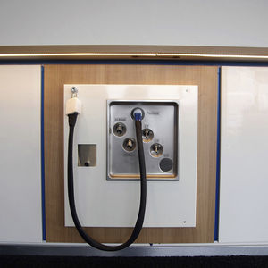 sistema de distribución de pared