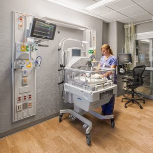 unidad médica de cabecera de pared 1