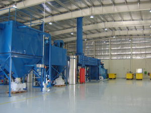 incinerador de laboratorio