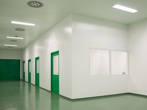 puerta de hospital