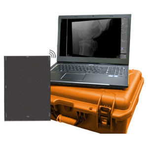 panel detector plano para radiografía veterinaria