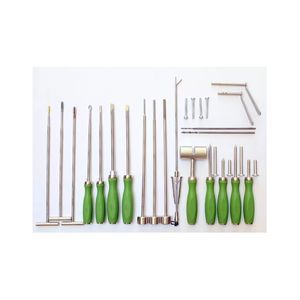 kit de instrumental veterinario para extracción dental