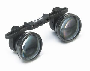 lupa binocular sin montura