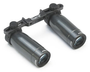 lupa binocular sin montura