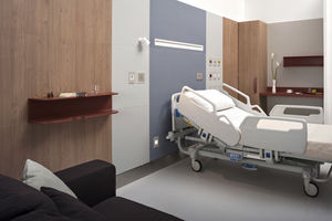 unidad médica de cabecera horizontal