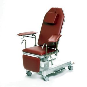 sillón para extracción de sangre manual