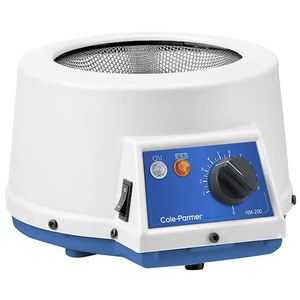 manta calefactora de laboratorio analógica