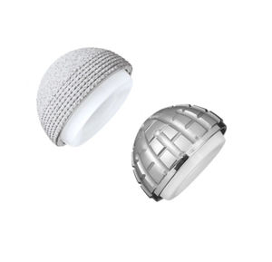 prótesis acetabular cementada o no cementada
