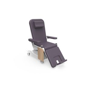 sillón para hemodiálisis eléctrico / de 3 secciones / de altura variable / con ruedas