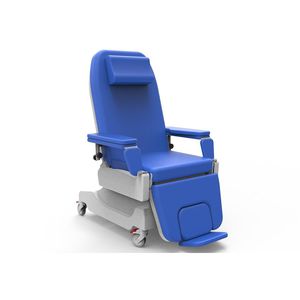 sillón para hemodiálisis eléctrico / de 3 secciones / con ruedas / de altura variable
