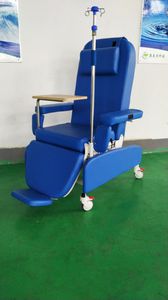 sillón para extracción de sangre manual