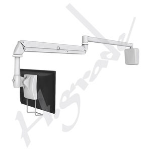 brazo para monitor de pared