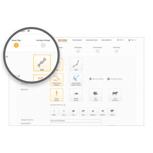 aplicación web de genética