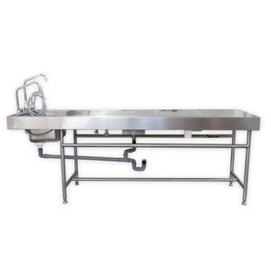 mesa de autopsia de medicina legal