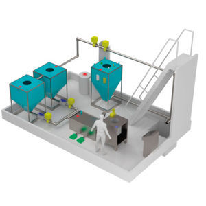 estación de descontaminación para aguas residuales