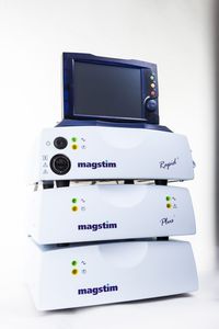 estimulador magnético transcraneal TMS + rTMS