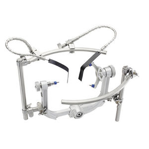 retractor cerebro / para cirugía / de acero inoxidable