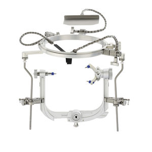 retractor cerebro / para cirugía / de acero inoxidable