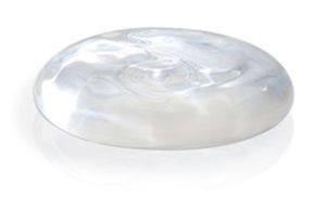 implante mamario / redondo / de gel de silicona / liso