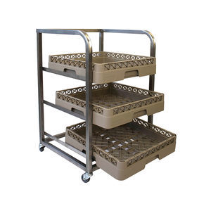 Carro de carga - C/ART - CRAVEN - para lavandería / médico / de aluminio