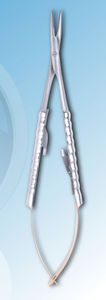 portaagujas de microcirugía / para cirugía dental / de Castroviejo / de carburo de tungsteno