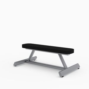 banco de musculación plano