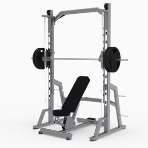 banco de musculación inclinado