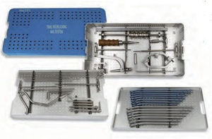 kit de instrumentos para fractura tibial