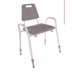 taburete de ducha con reposabrazos 1