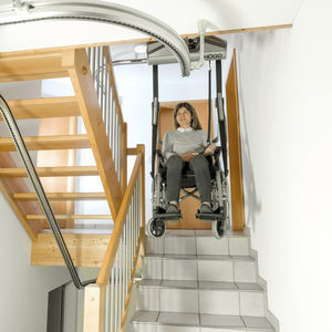 salvaescaleras para silla de ruedas