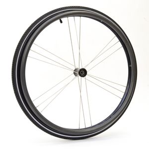 rueda para silla de ruedas / de acero inoxidable / de aluminio