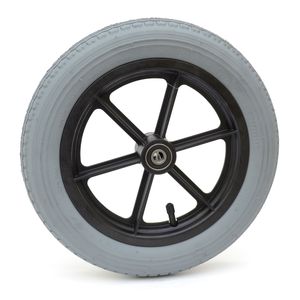 rueda para silla de ruedas delantera