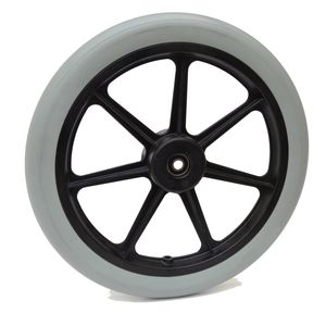 rueda para silla de ruedas delantera