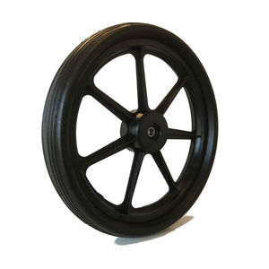 rueda para silla de ruedas delantera