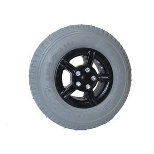 rueda para silla de ruedas delantera