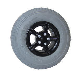 rueda para silla de ruedas delantera