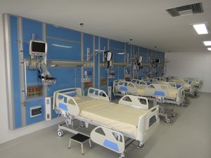 unidad médica de cabecera horizontal