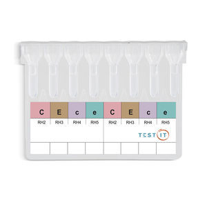 kit de prueba de agrupamiento sanguíneo