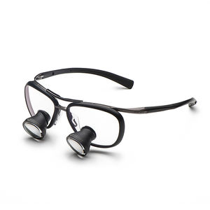 lupa quirúrgica con montura de gafas