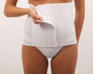 faja de sujeción abdominal