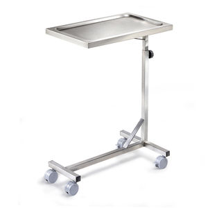 mesa de instrumentos de acero inoxidable