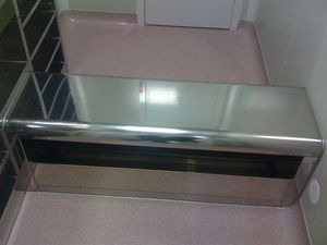 banco para sala blanca