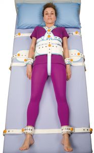 correa de sujeción para cama de hospital