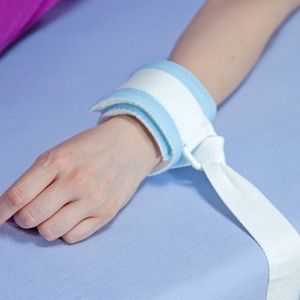 correa de sujeción para cama de hospital
