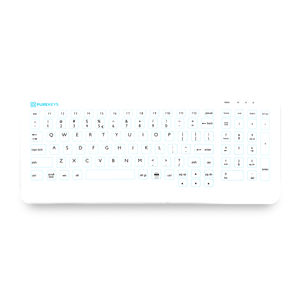 teclado médico con teclas digitales