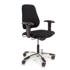 silla de oficina con reposabrazos