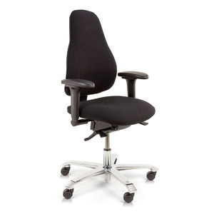 silla de oficina con reposabrazos